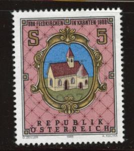 Austria Osterreich Scott 1438 Used 1988 stamp