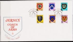 Jersey. 1981 FDC. Family Crests. Fine Used