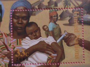 U.N. STAMP: 2000- SC# 783- 21ST CENTURY OF U.N. MINT NOT HING SHEET.   VERY RARE