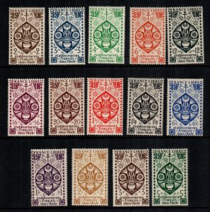 French India  143 - 156  MNH cat $ 25.00