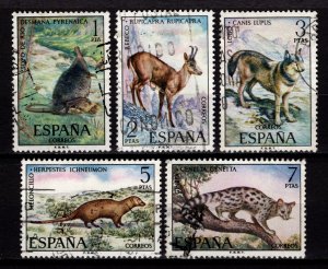 Spain 1972 Spanish Fauna (2nd series), Set [Used]