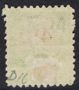 NEW ZEALAND 1899 POSTAGE DUE 4D 