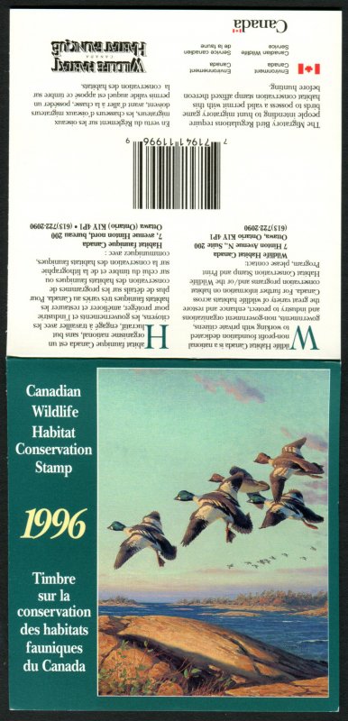 FWH12 Canada $8.50 Goldeneyes,  MNH