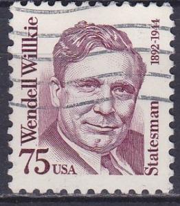 1986-94 Great Americans 75c Wilkie Used SC2192