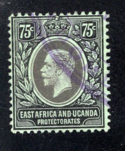 British East Africa & Uganda Protectorate #48, F/VF, Used, CV $21.00 ..1760033