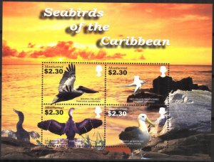 Montserrat 2005 Sea Birds Sheet MNH