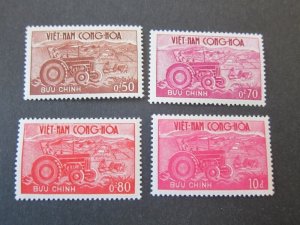 Vietnam 1961 Sc 150-53 set MH