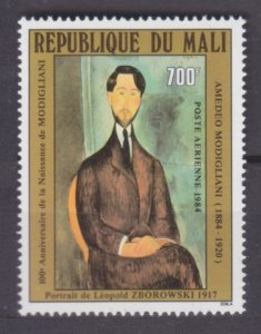 1984 Mali 988 Artist / 100 years of Amedeo Modigliani 5,50 €