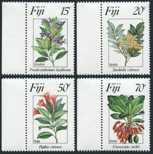 Fiji 505-508,MNH.Michel 504-507. Plants,Flowers,1984.Pseuderanthemum laxiflorum,