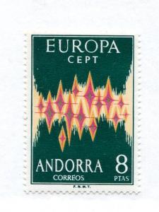 Spanish Andorra  1972 Europa Mint VF NH