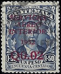GUATEMALA   #C20 USED (1)