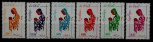 Chad 525-30 MNH Christmas SCV4.85
