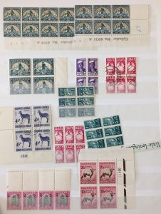 SOUTH AFRICA Early Blocks MNH Used (320+)   TK1879 