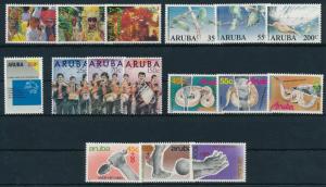 Aruba 1989 Year Set Complete MNH