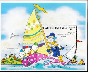 DISNEY CAICOS 46 MINT NH EASTER 1984 S/S