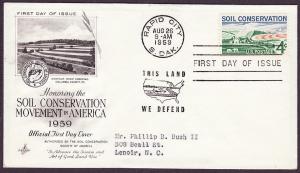1133 Soil Conservation Artcraft FDC