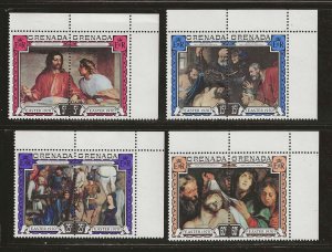 Grenada #350-57 MNH Easter 1970 Singles Mixture Collection / Lot (12055)