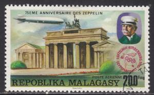 Malagasy Republic C158 Count Zeppelin LZ-127 over Berlin 1976