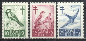 Finland Stamp B117-B119  - Birds