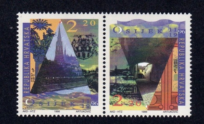 Croatia stamps #318a, MH