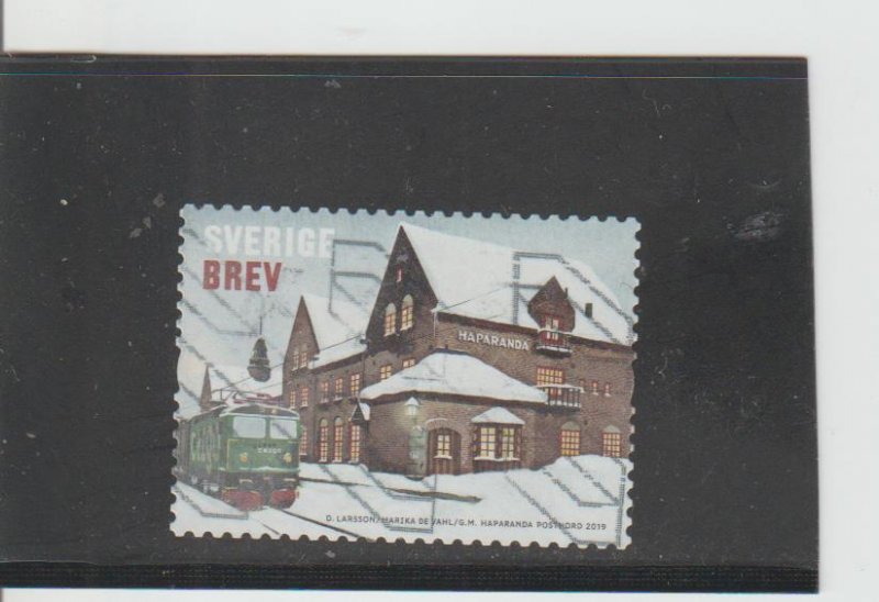 Sweden  Scott#  2847a  Used  (2019 Jarie Train Station)