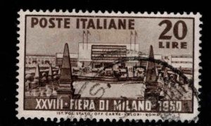 Italy Scott 531 Used  1950 Milan Trade Fair