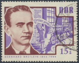 German Democratic Republic  SC# B114  Used  Bastlein    see  details and scans 