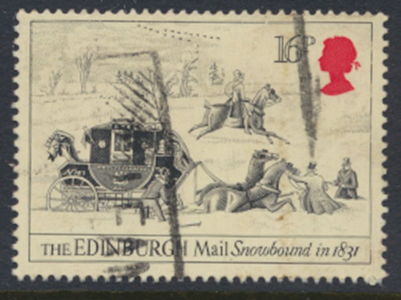 Great Britain  SG 1262  SC# 1066 Mail Coaches   Used see detail and scan