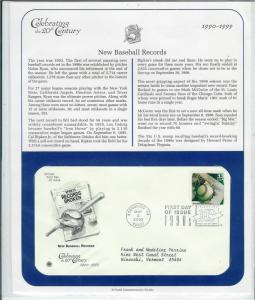 Celebrate the Century Complete Stamps 10 Mint Souvenir Sheets + 150 FDCs Album!