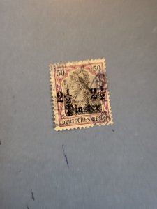 Stamps German Offices in Turkey Scott #49 used