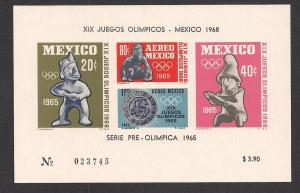 MEXICO SC# C310a VF NG 1965 NGAI