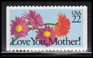 2273 22c Love You, Mother Fine MNH BPS Z3724