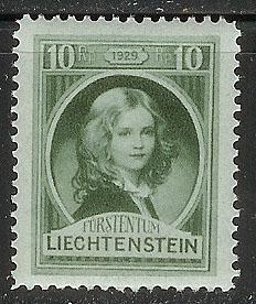 LIECHTENSTEIN MINT NH # 90 (A)