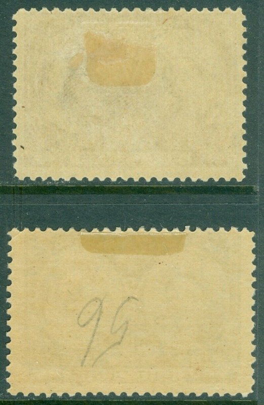 EDW1949SELL : CANADA 1897 Scott #55-56 Very Good-Fine, Mint OG. Catalog $350.00.