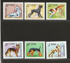 GERMANY - DDR SC# 1749-54  FVF/MNH