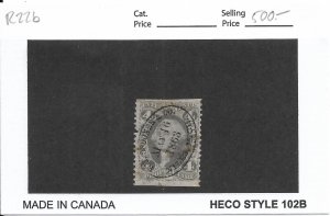 4c Proprietary Tax Stamp, Sc # R22b, used. Nice Canx (55831)