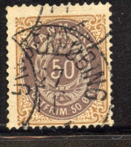 Denmark # 33, Used. CV $ 37.50