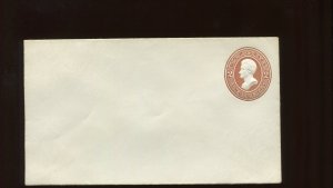 Scott U132 Jackson Unused Stamped Envelope Entire (Stock U132-1)