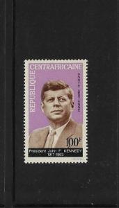 Central African Republic 1964 John F. Kennedy MNH 