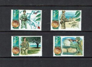 Tuvalu: 1995  50th Anniversary End of World War II,  MNH set