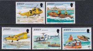 Jersey 1146-1150 Airplane MNH VF