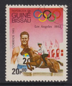 Guinea-Bissau 494 Olympic Equestrian 1983