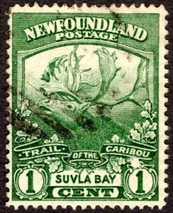 1919, Newfoundland 1c, Used, Sc 115