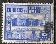Peru; 1938: Sc. # 378: Used Single Stamp +