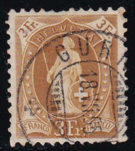 Switzerland 1907 SC 111a Used 