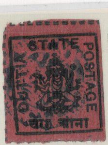 INDIA DUTTIA STATE STAMPS - MM