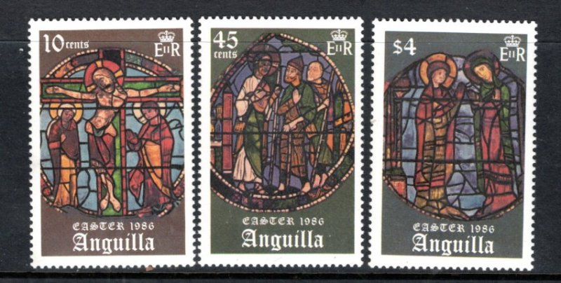 ANGUILLA  MNH VF Stained glass windows