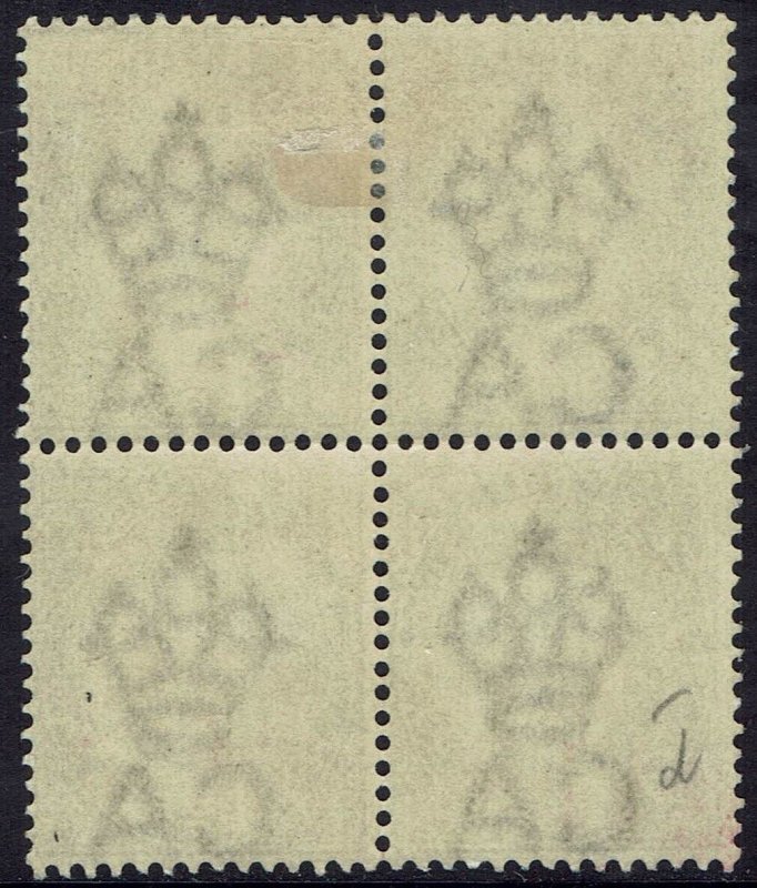 BERMUDA 1883 QV ½D BLOCK 