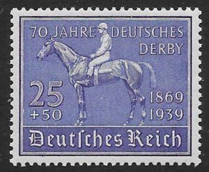 Germany  B-144  1939    single   VF NH