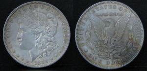 1885 Morgan Dollar - XF-AU